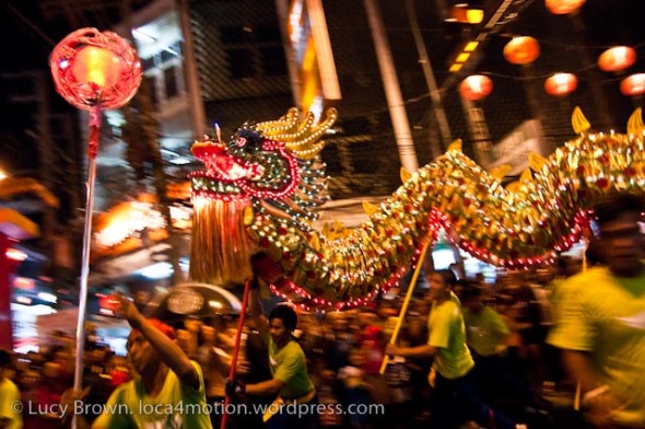Night Parade, Chinese New Year 2013, Nakhon Sawan, Thailand