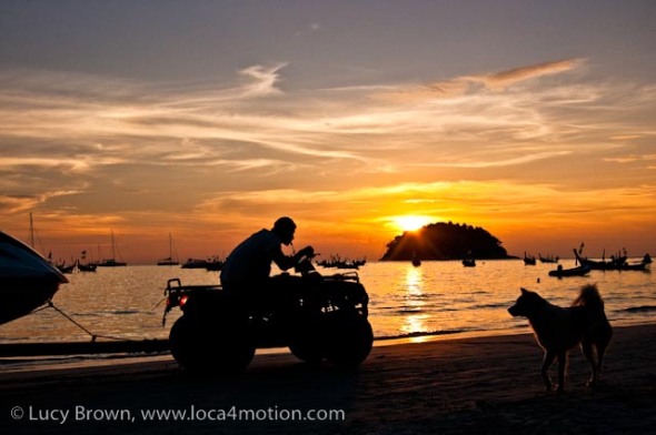 Sunset, Kata beach, Phuket, Thailand
