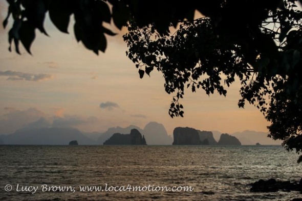 Phang Nga Bay sunrise, Ko Yao Noi, Phuket, Thailand